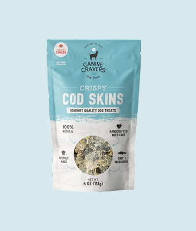 Crispy Cod Skins – Canine Cravers