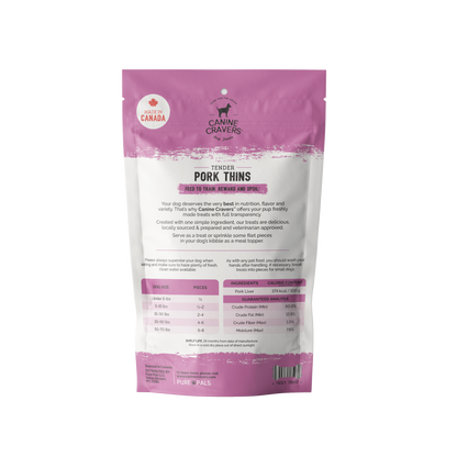 Tender Pork Thins 5.3 oz Bag