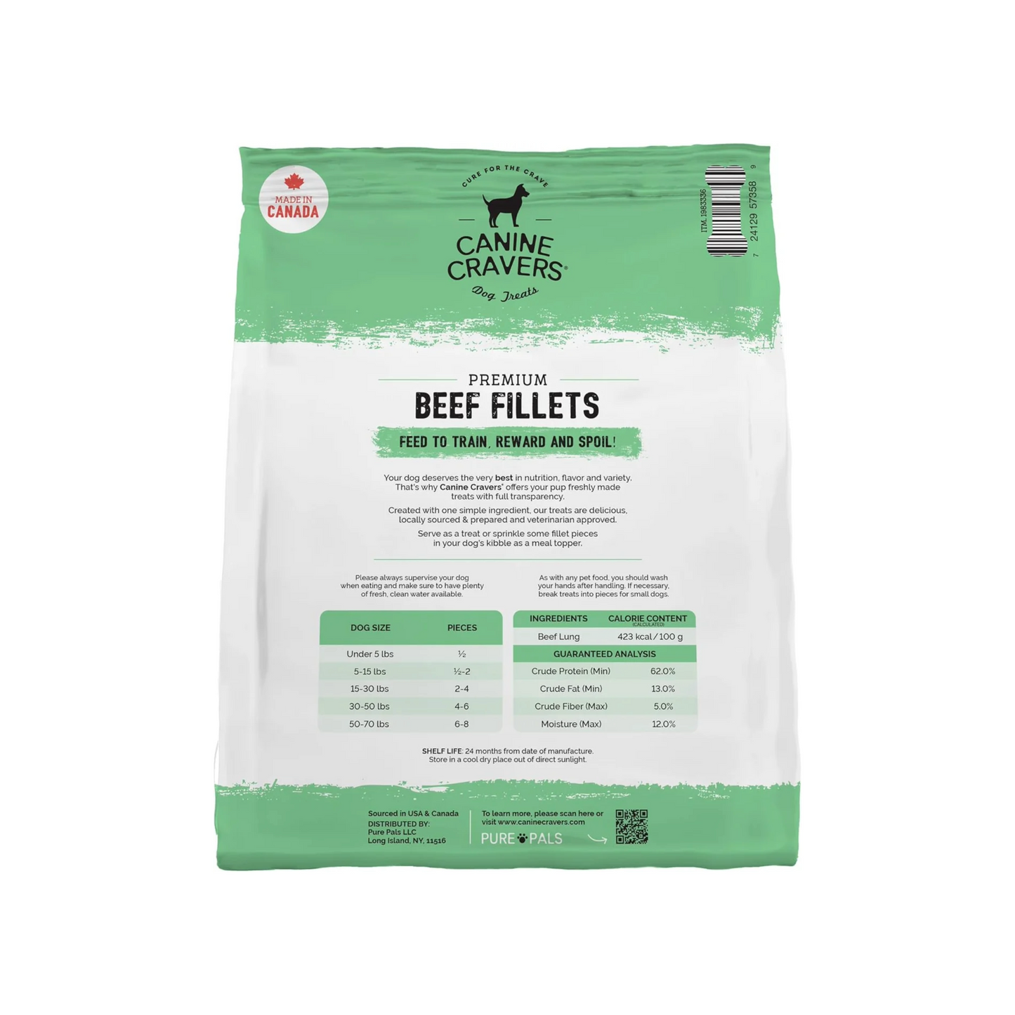 Premium Beef Fillets 20 oz Big Bag