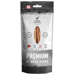 Premium Beef 6" Inch Bully Stick Pack of 10